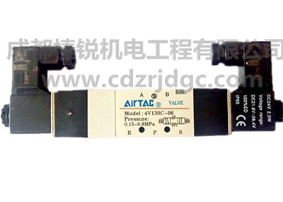 AirTac/亚德客电磁阀4V130C-06-DC24V