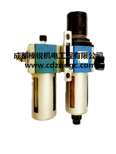 亚德客气源处理二联,亚德客油水分离器二联件,SMC过滤器,GFC400-15A-F1